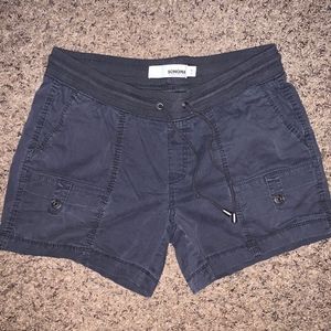 Sonoma Size 8 Navy Cargo Shorts